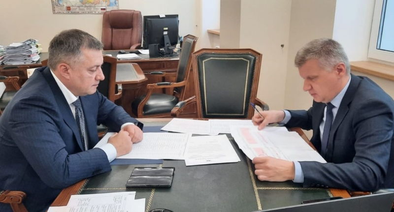 Игорь Кобзев и Андрей Николаев обсудили планы на рабочем совещании