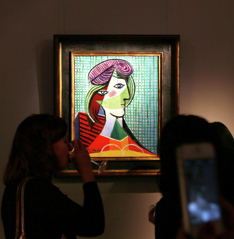 Картина Пабло Пикассо Голова женщины