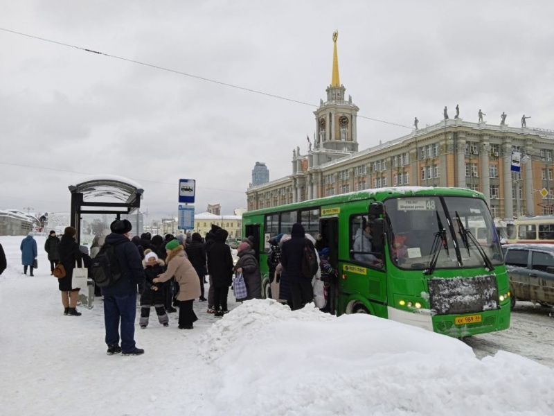 В Екатеринбурге постоянные сбои в работе общественного транспорта