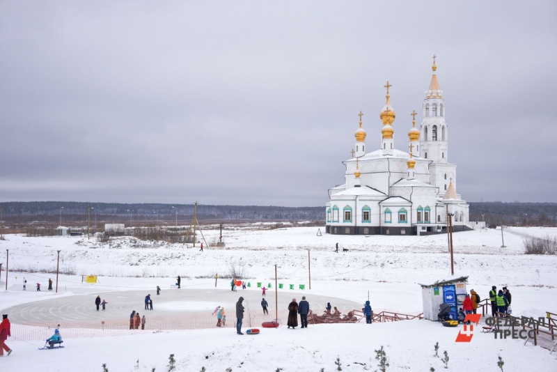 Зима пришла на Средний Урал