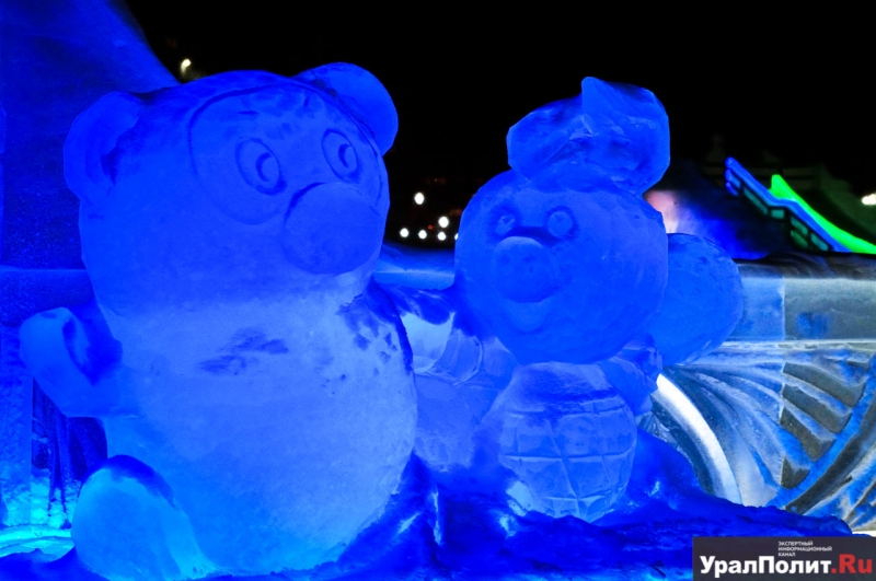 Скульптуры из льда