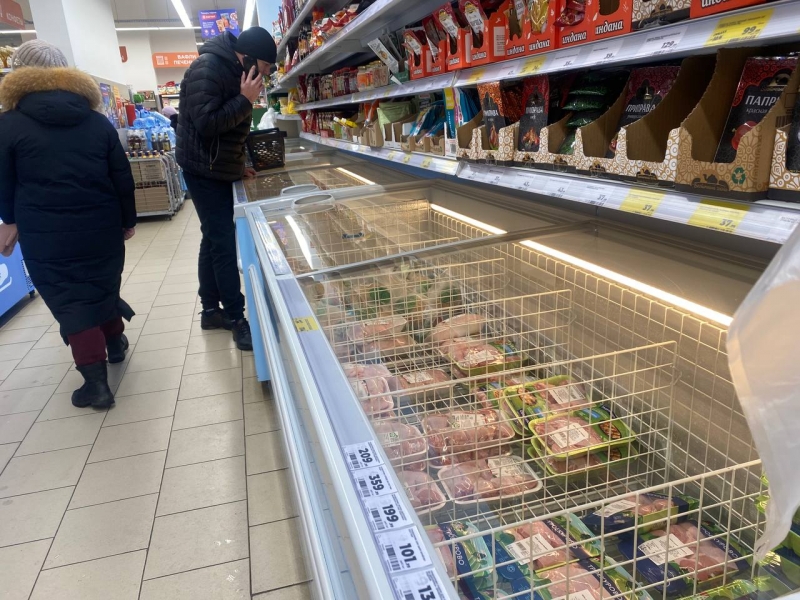 Цены на курицу начинаются от 170 рублей