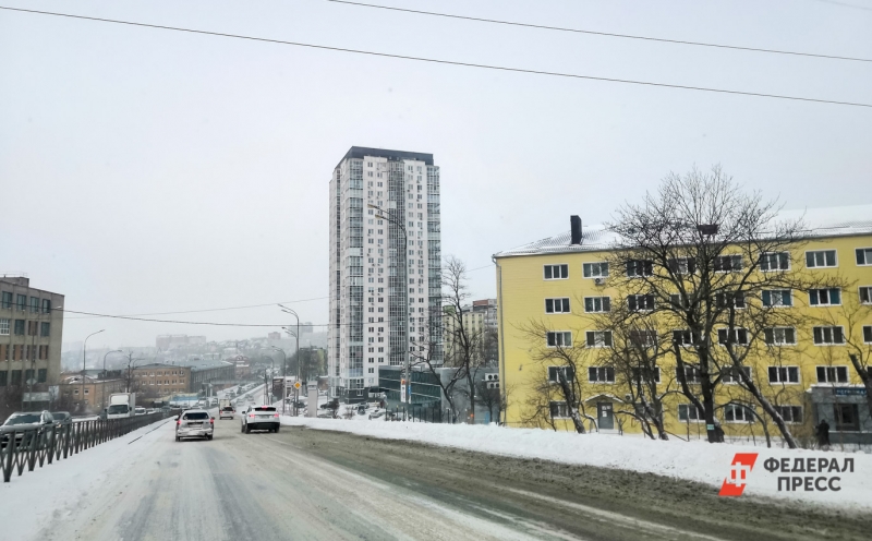 Снег во Владивостоке