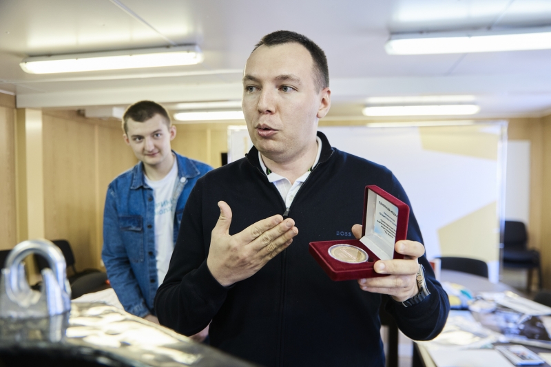 Владислав Овчинников заложил свой артефакт в молодежную капсулу времени в Екатеринбурге