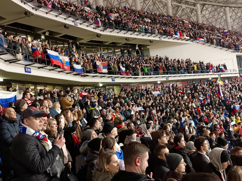 Матч Россия - Сербия