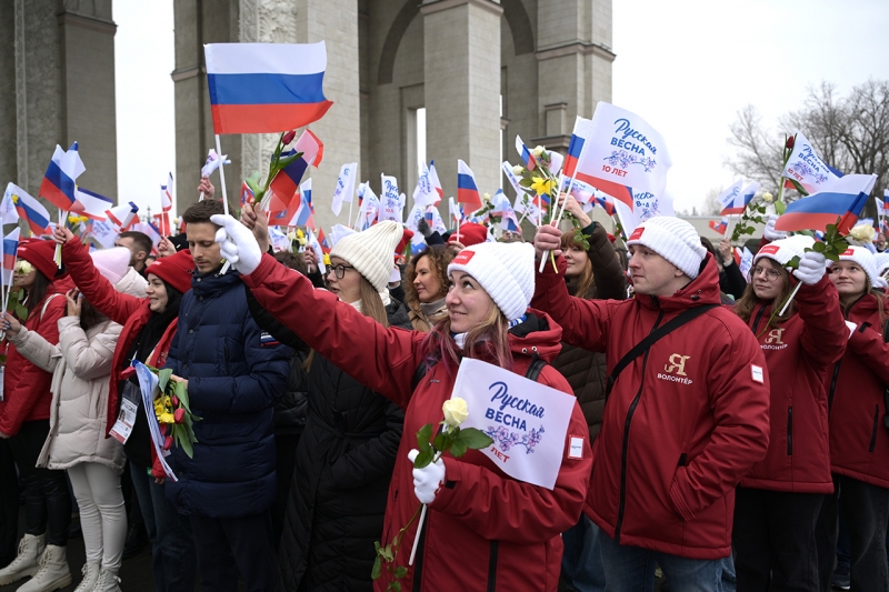 Праздничное шествие Крым – Севастополь – Россия НАВСЕГДА