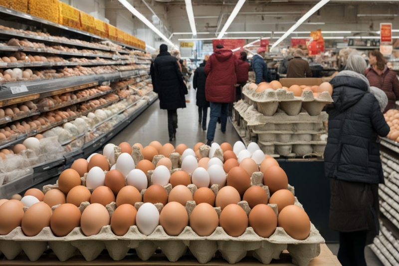 яйца, магазин