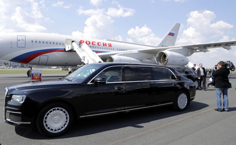 Президент Владимир Путин прилетел в Краснодар
