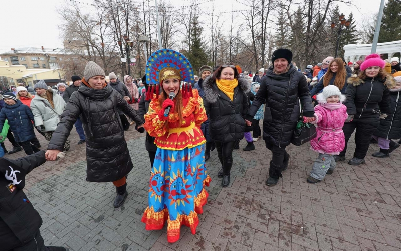 Празднование Масленицы в Кирове