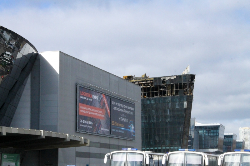 Концертный зал Crocus City Holl сгорел в результате теракта