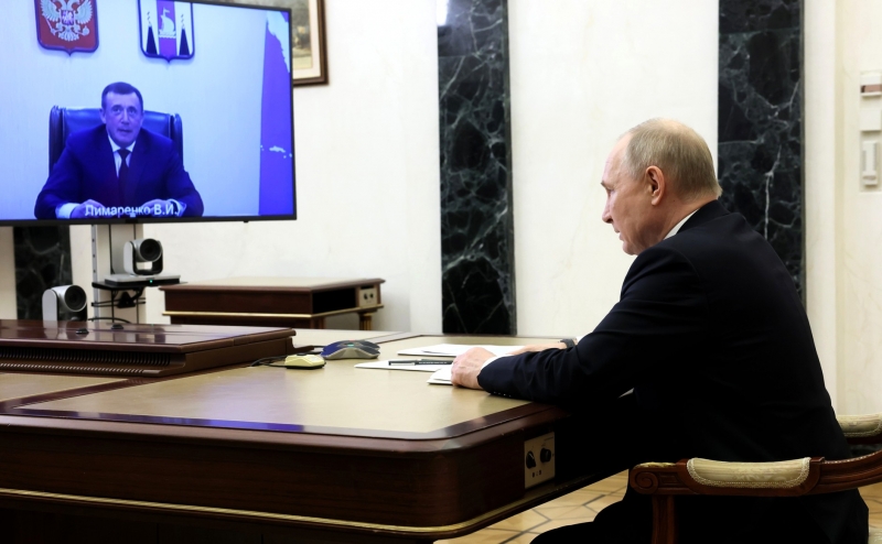Встреча Путина и Лимаренко