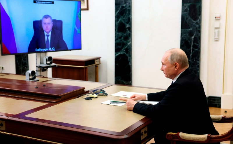 Владимир Путин провел встречу с Игорем Бабушкиным