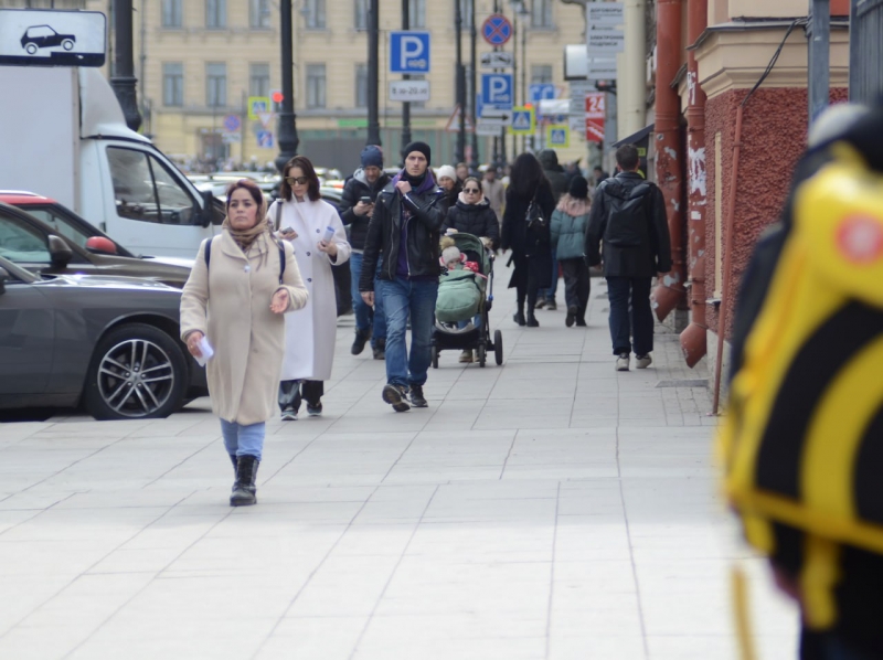 В начале апреля