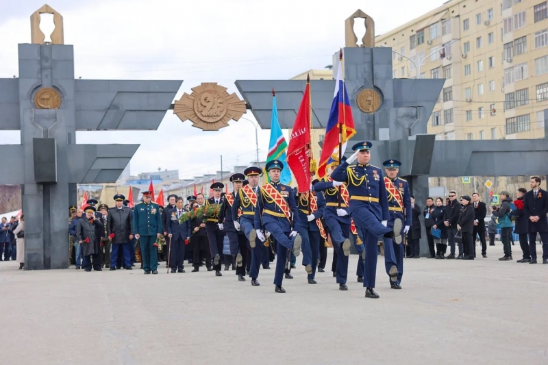 В Якутии прошли торжественные мероприятия ко Дню Победы