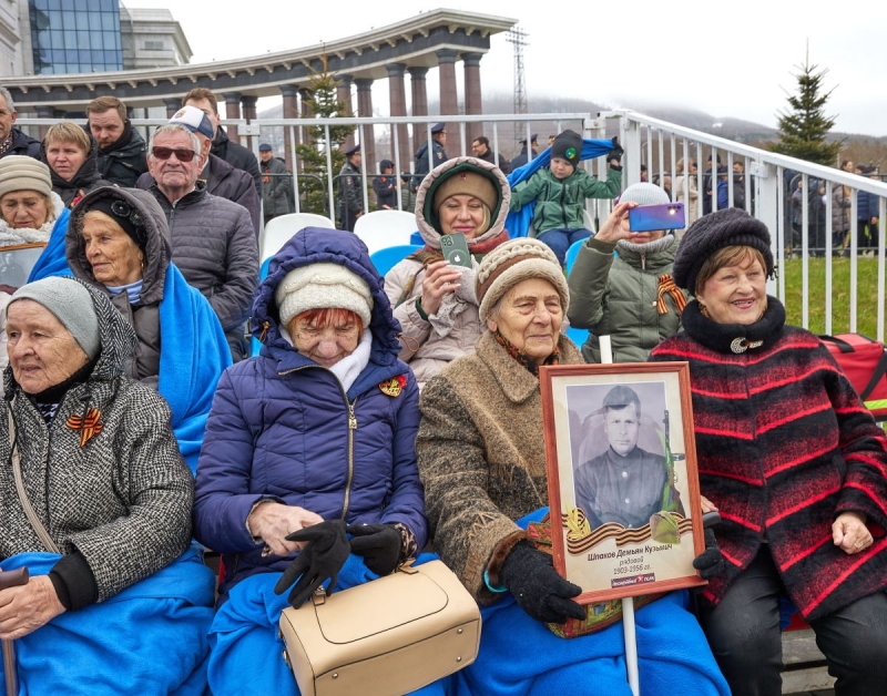 В Южно-Сахалинске проходит празднование Дня Победы