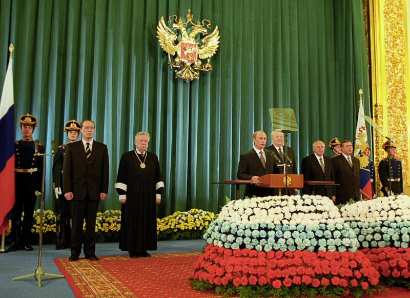 Первая инаугурация Путина в 2000 году