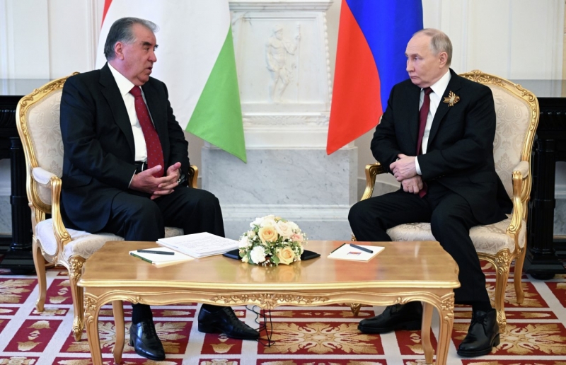 Встреча Путина и Рахмона