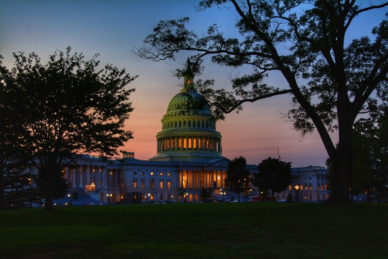 Здание конгресса в Вашингтоне
