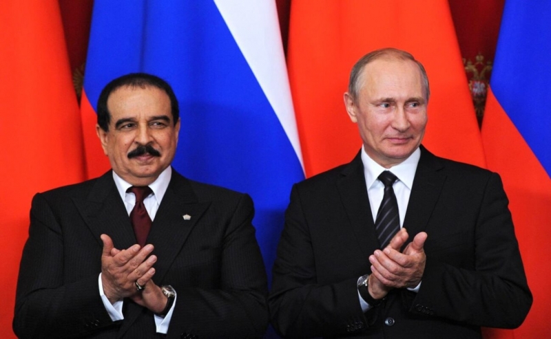 Встреча Путина и Халифа