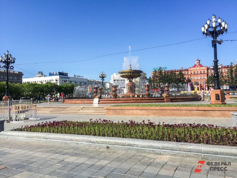 Площадь Ленина в Хабаровске