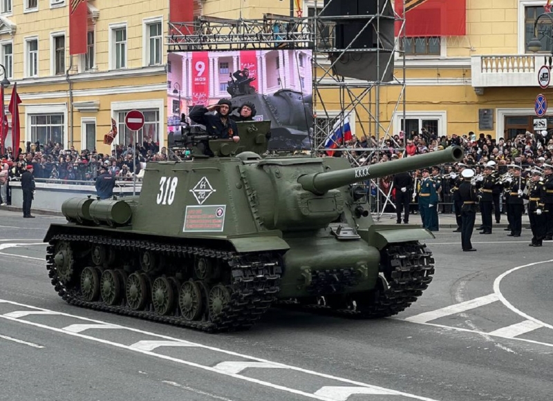 Техника не дает забыть о подвигах и победах Великой Отечественной войны