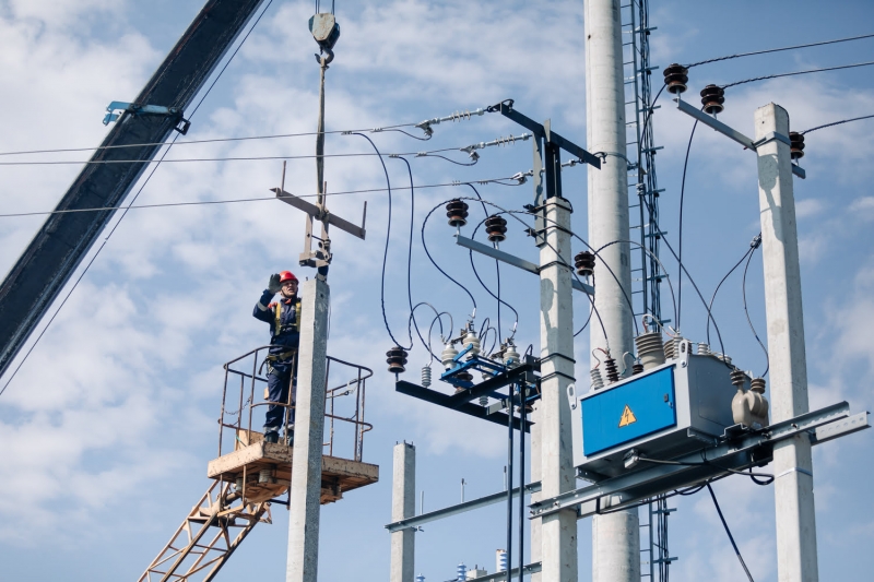Реконструкция электрических сетей в СНТ Тюменского района