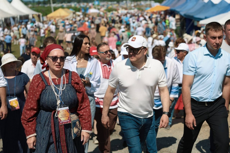 Текслер на Бажовском фестивале