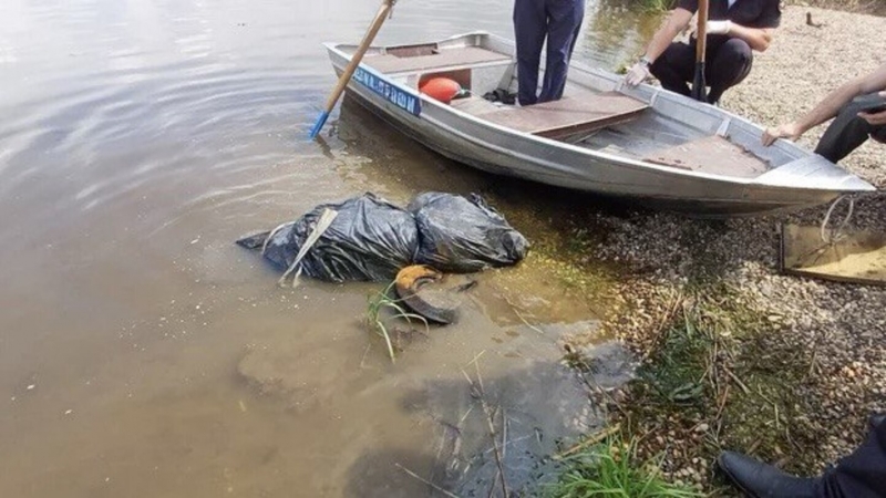 тело в воде