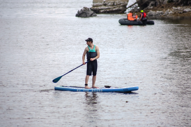 SUP – это самый безопасный вид спорта, но море небезопасно