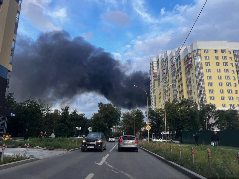 Пожар на НПО автоматики