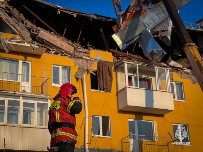 Взрыв газа в Кизеле