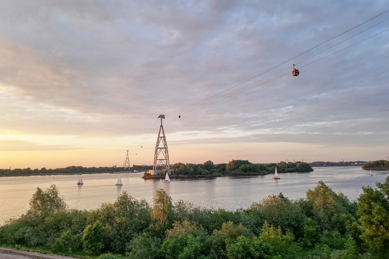 Канатная дорога в Нижнем Новгороде