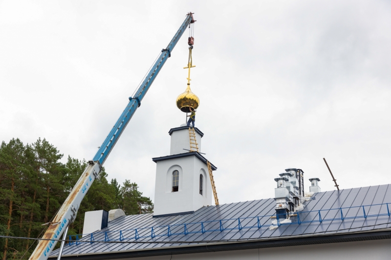 Собор начали строить в 2012 году