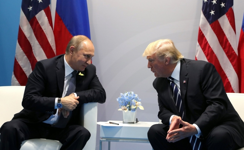 Владимир Путин и Доналд Трамп