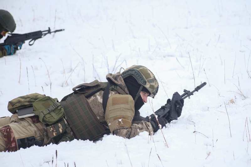 Военные также нанесли поражение живой силе и технике противника