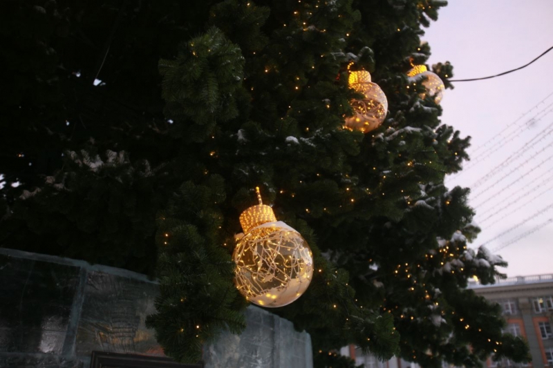 Ель новый год