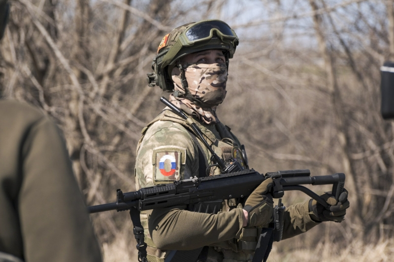 Военный на СВО