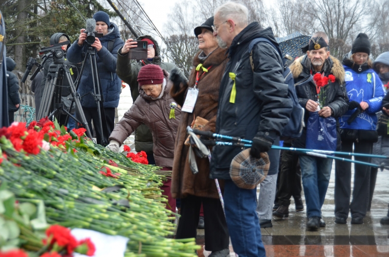 Главными участниками церемонии стали ветераны Великой Отечественной войны и блокадники