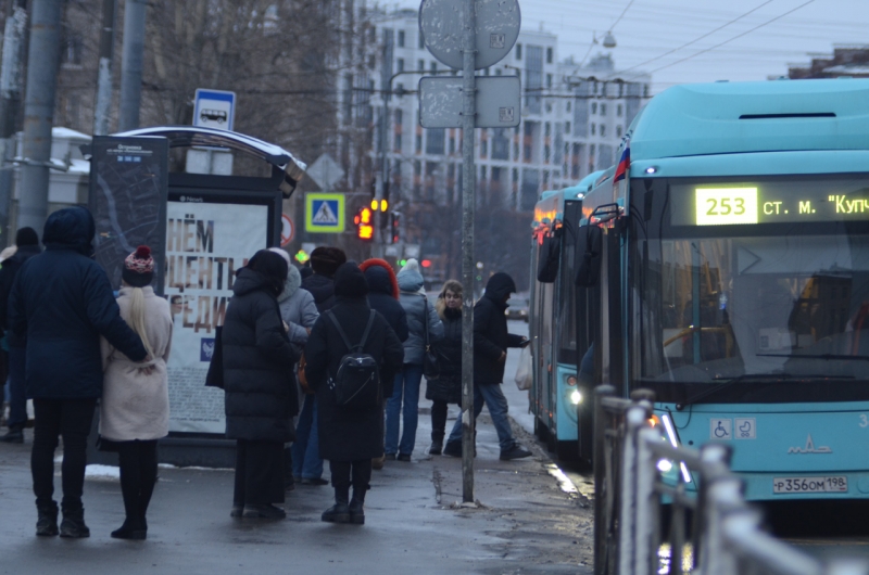 Автобус в Петербурге