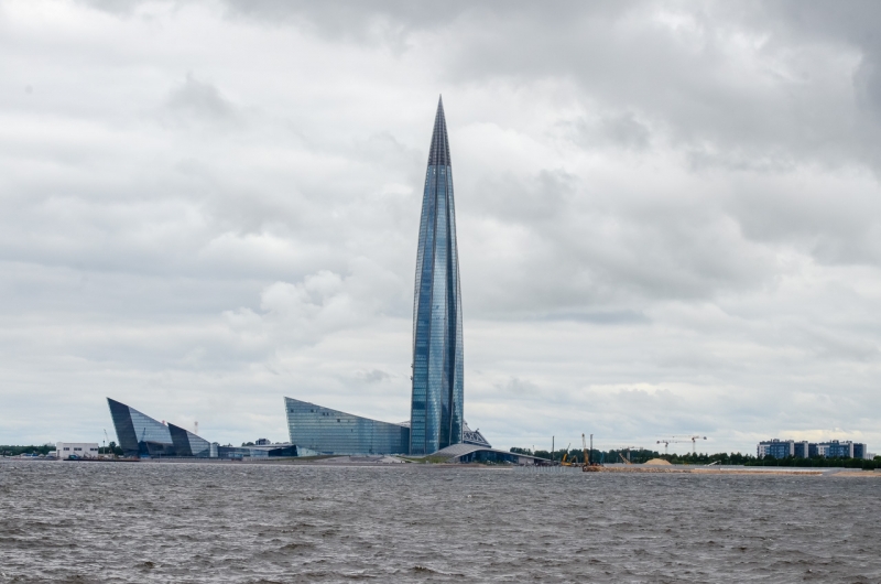 Лахта центр в Петербурге