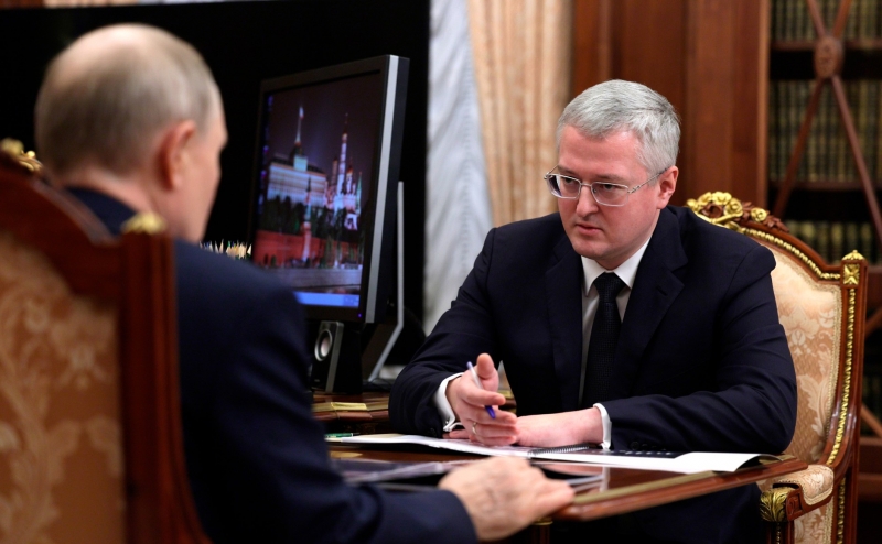 Встреча Путина и Солодова