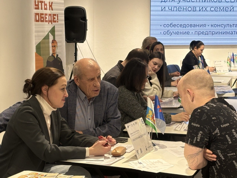 В 2024 году в России было трудоустроено более 40 тысяч ветеранов СВО