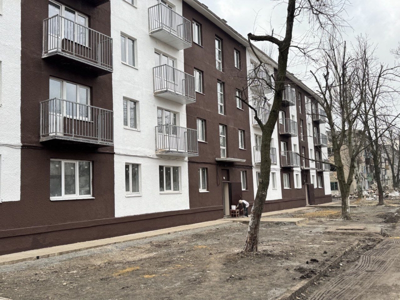 Восстановленный дом
