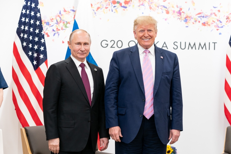 Путин и президент США