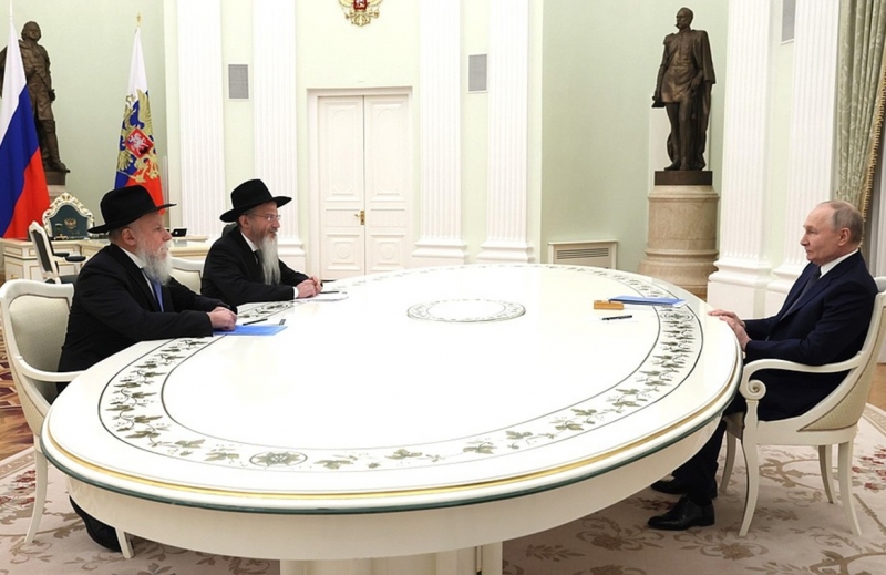 Берл Лазар и Путин