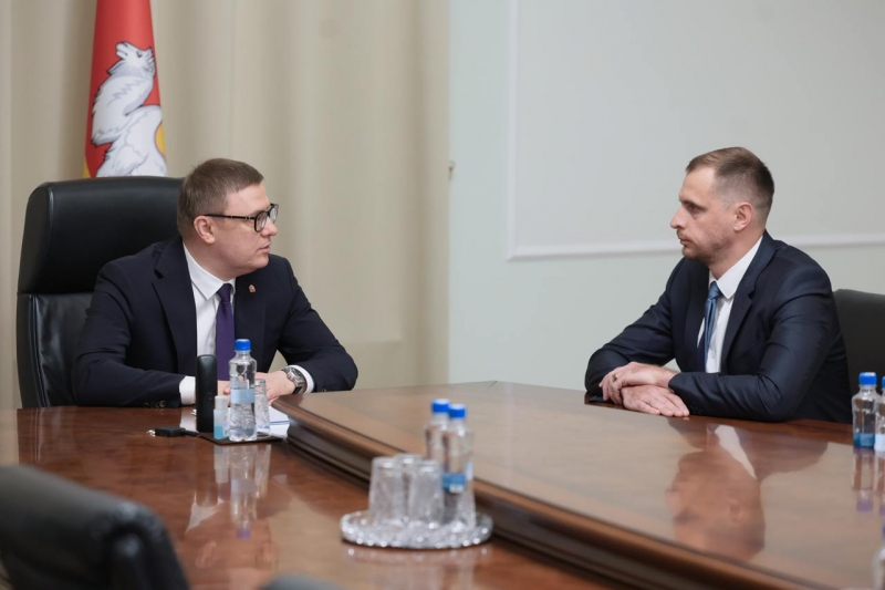 Губернатор Текслер и министр спорта Иванов