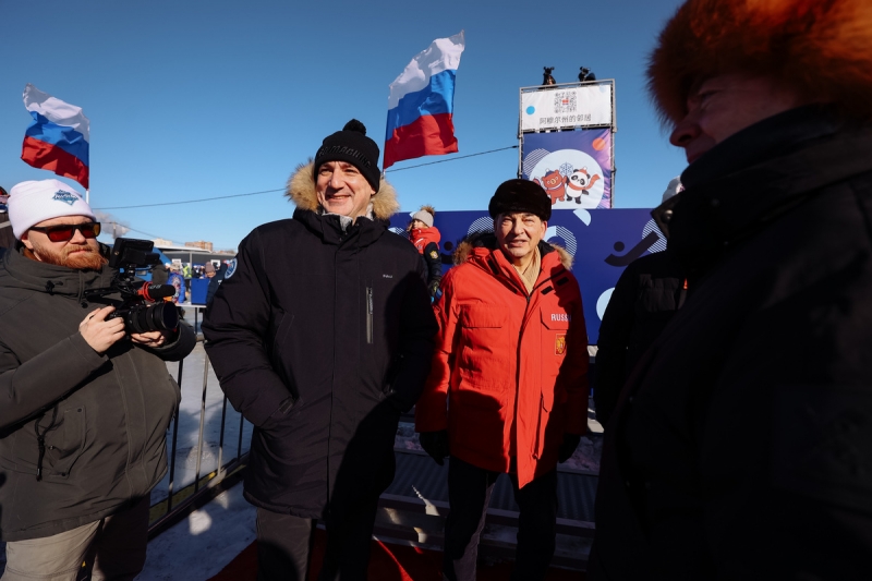 Открытие Международного Российско-китайского фестиваля зимних видов спорта