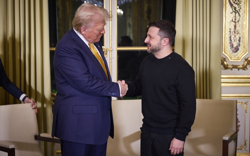 Дональд Трамп и Владимир Зеленский