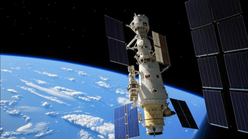 На орбиту прилетел космический грузовик