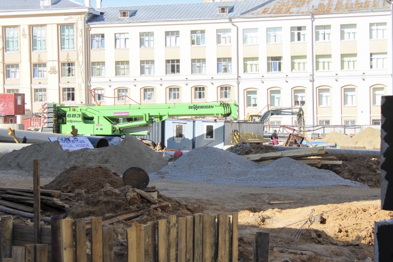 Строительство метро